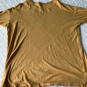 Mustard Yellow Short Sleeve Tee